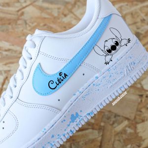 Stitch splash - Air Force 1 custom