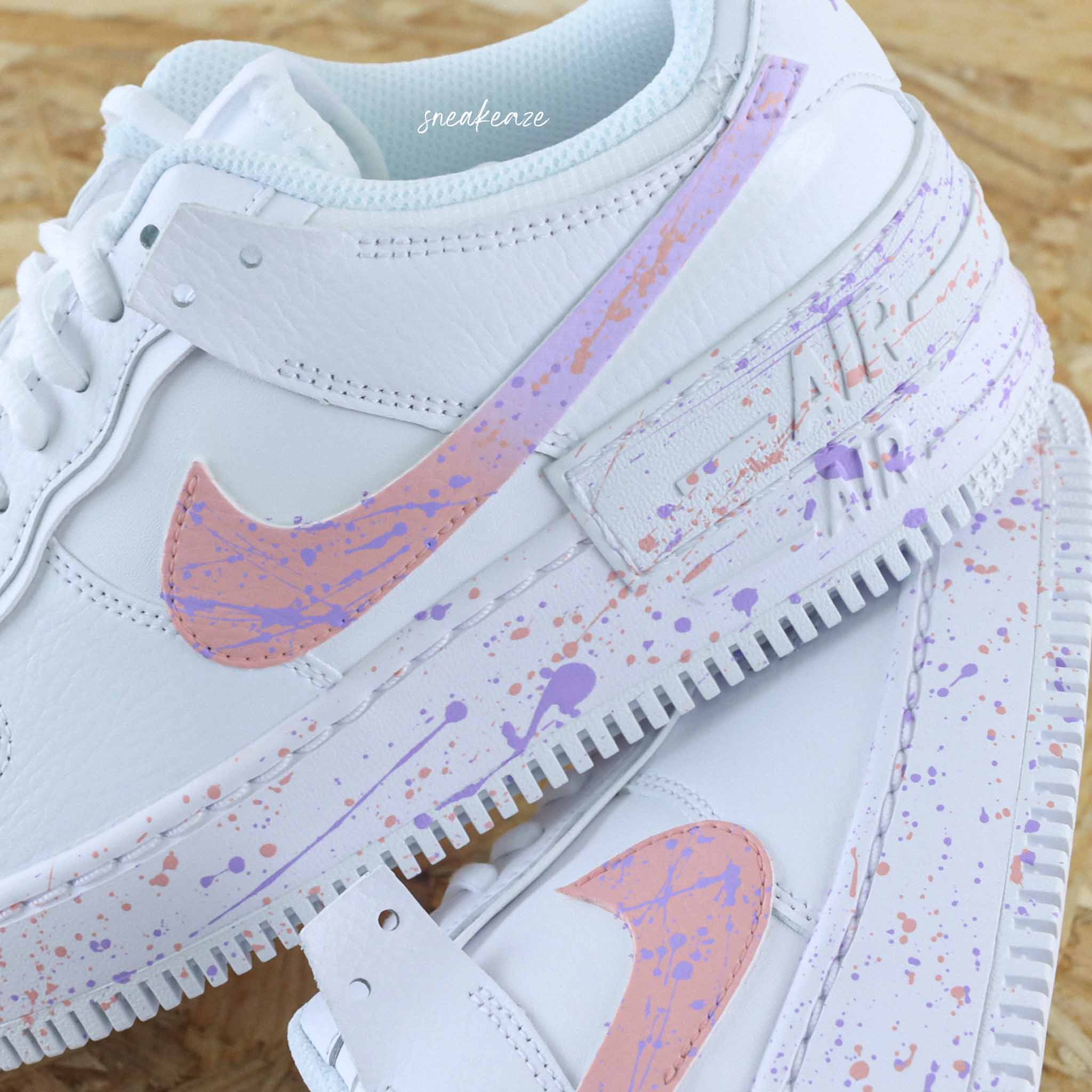 Splash dégradé - Air Force 1 Shadow custom – Image 6