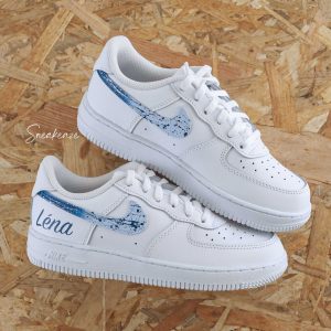 Splash prénom - Air Force 1 custom enfant