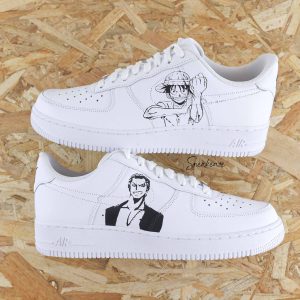 Zoro & Luffy One Piece - Air Force 1 custom