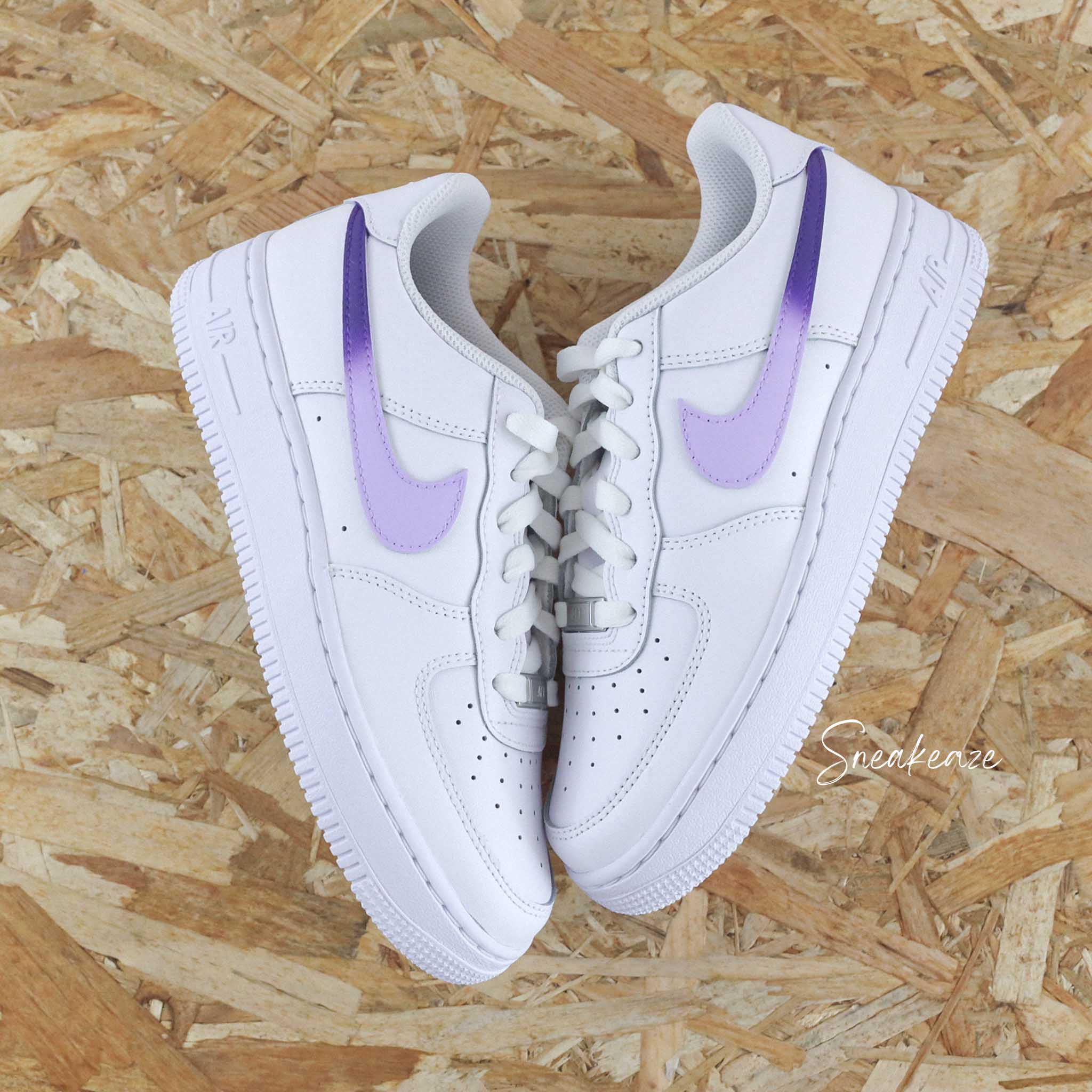 Swoosh Dégradé (couleur au choix) - Air Force 1 custom – Image 3