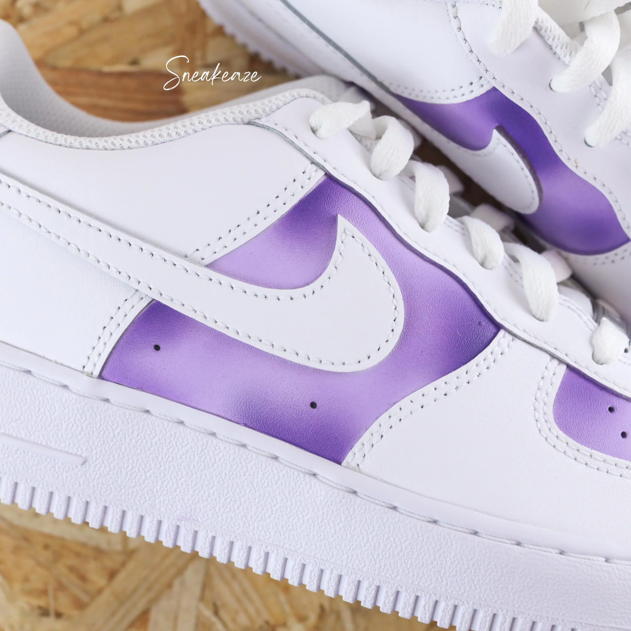 Dégradé (couleur au choix) - Air Force 1 custom – Image 6