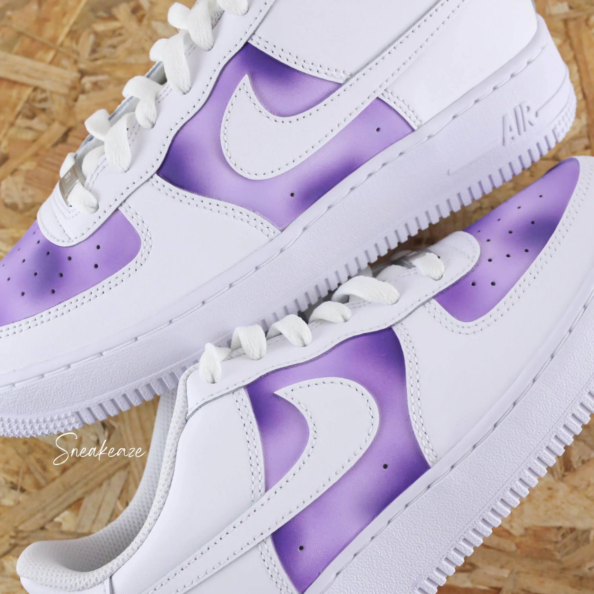 Dégradé (couleur au choix) - Air Force 1 custom – Image 2