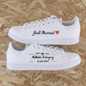 Wedding Flower - Stan Smith custom