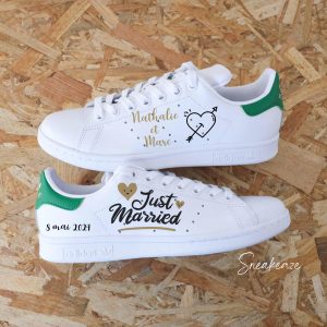 Wedding Heart - Stan Smith custom