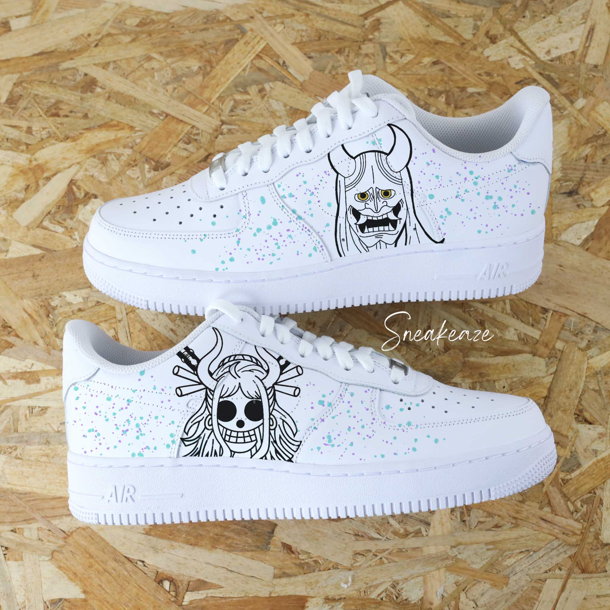 Luffy (personnage au choix) - Air Force 1 custom – Image 8