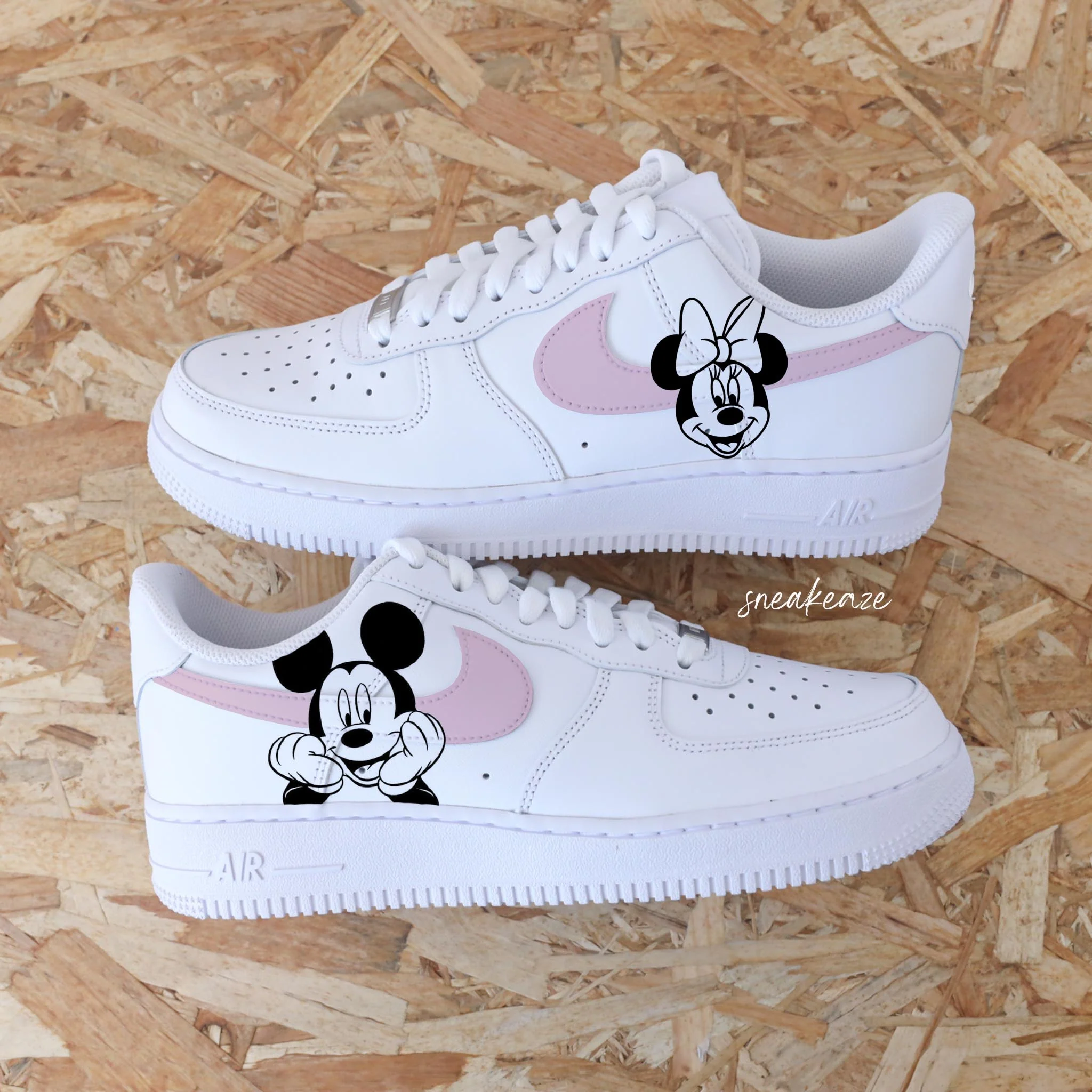 Mickey (couleur au choix) - Air Force 1 custom – Image 8