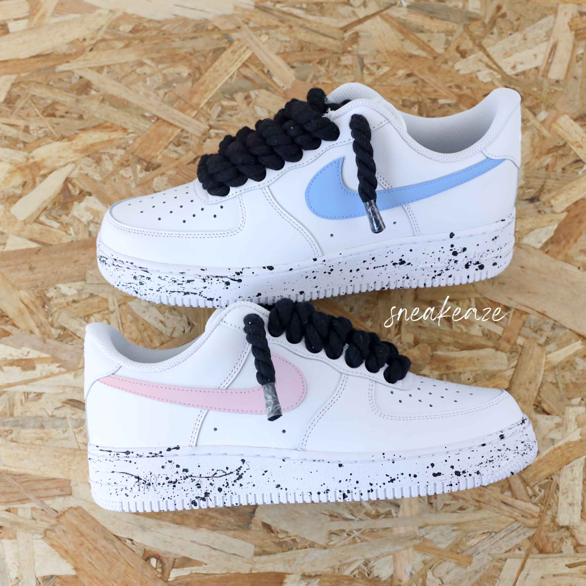 Rope laces mix - Air Force 1 custom – Image 4