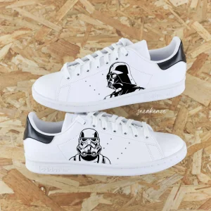 Vador et stormtrooper - Stan Smith custom
