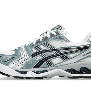 Asics Gel-Kayano 14 white Fjord Grey