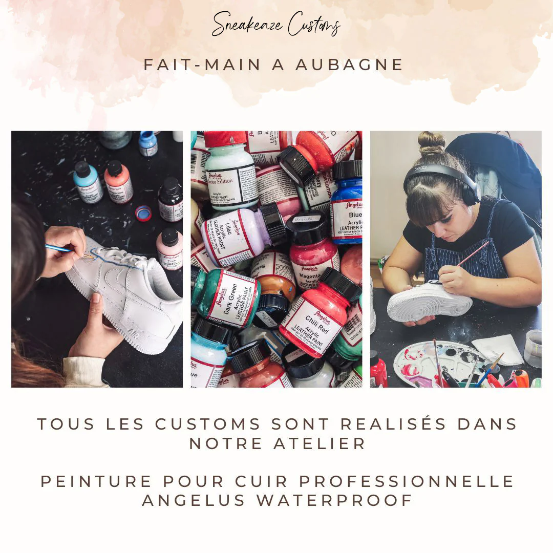 Amande - Air Force 1 custom (enfant) – Image 7