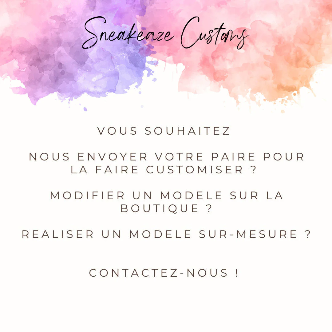 Baby Pink - Air Force 1 custom (enfant) – Image 7