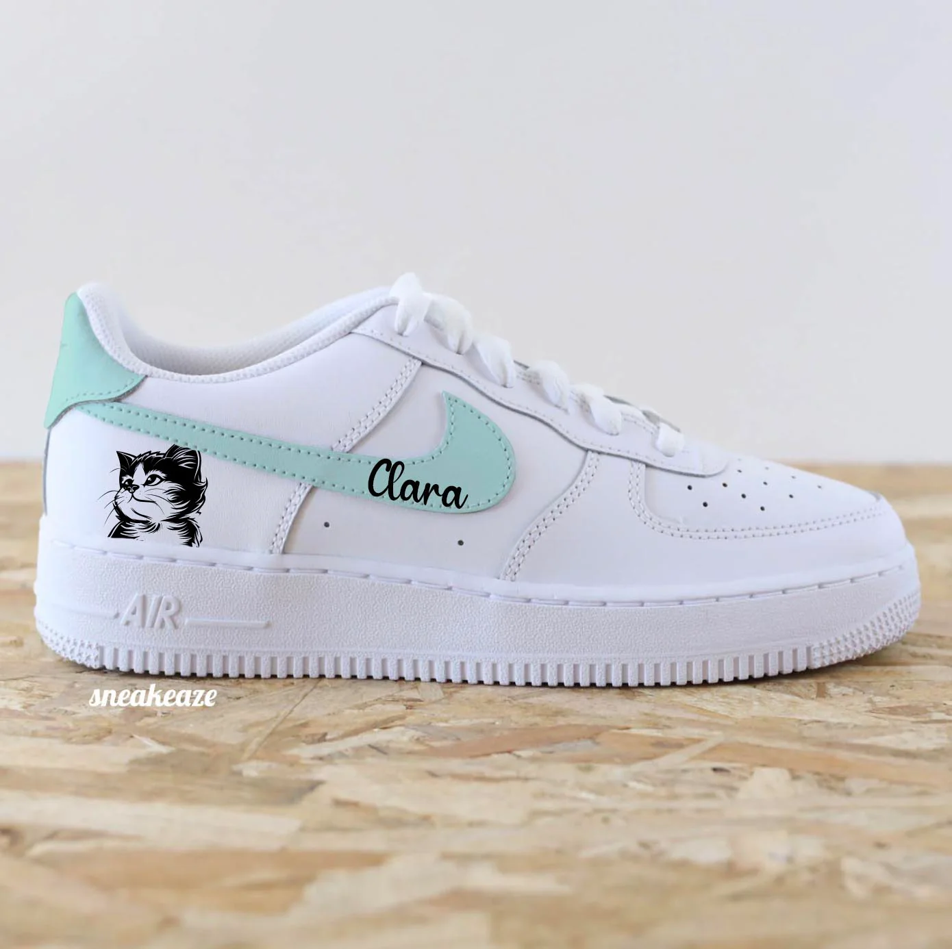 Chaton & prénom - Air Force 1 custom – Image 2