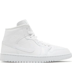 Air Jordan Mid Triple White (2022) (W)