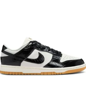 Nike Dunk Low LX Black Croc (W)