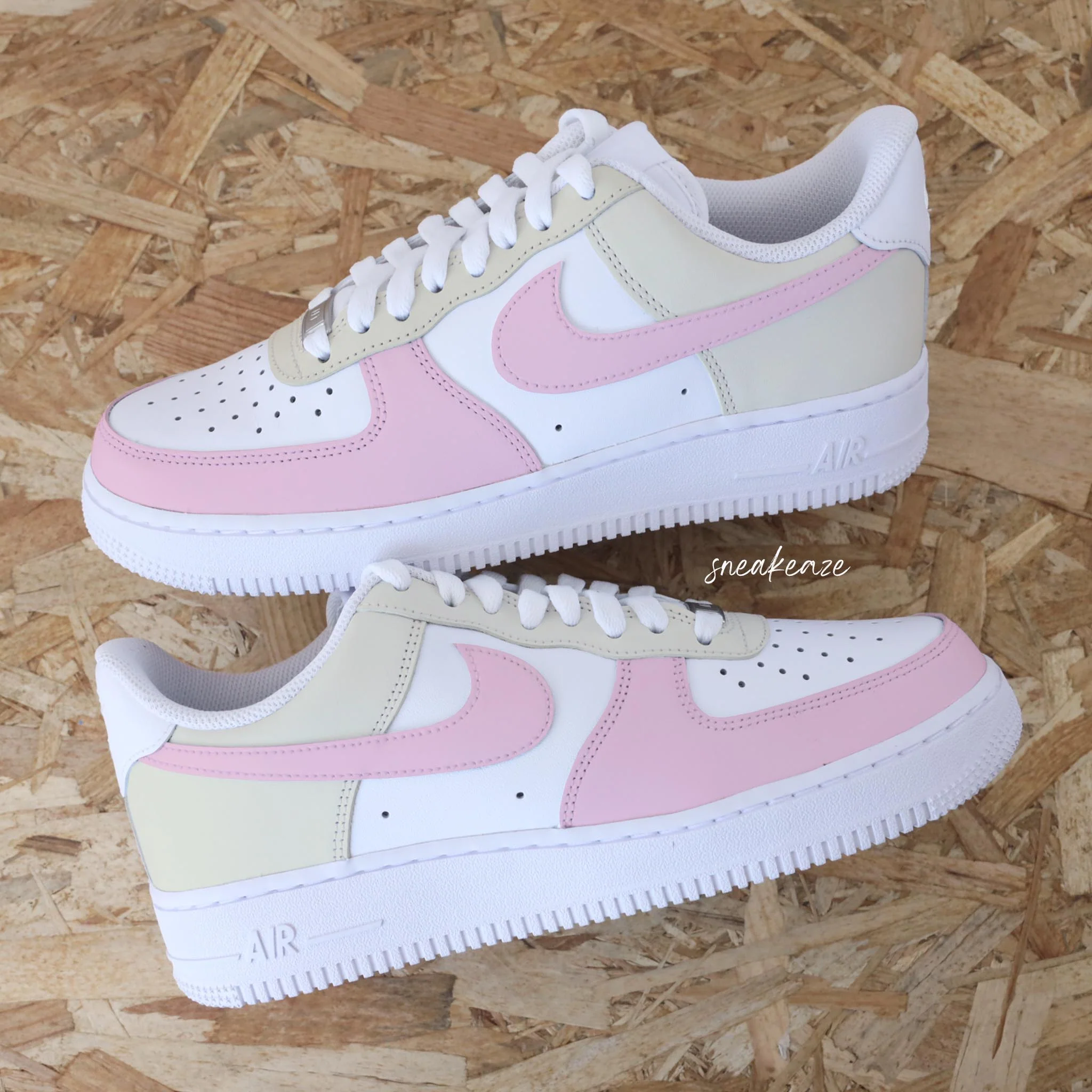 Bicolor pastel (couleur au choix) - Air Force 1 custom – Image 5