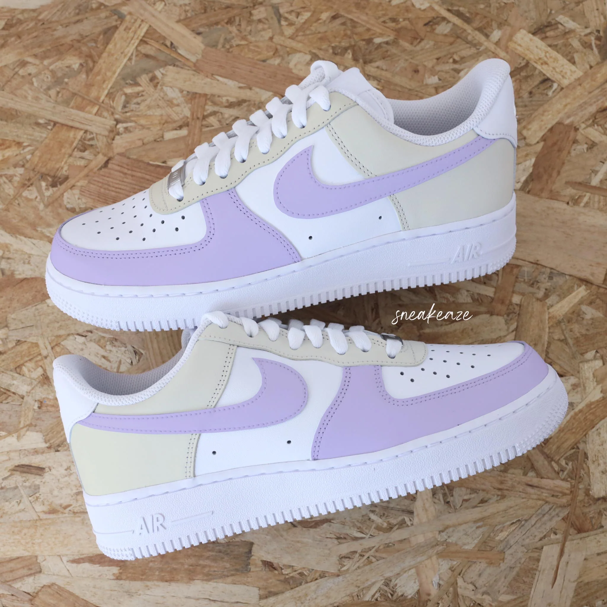 Bicolor pastel (couleur au choix) - Air Force 1 custom – Image 4