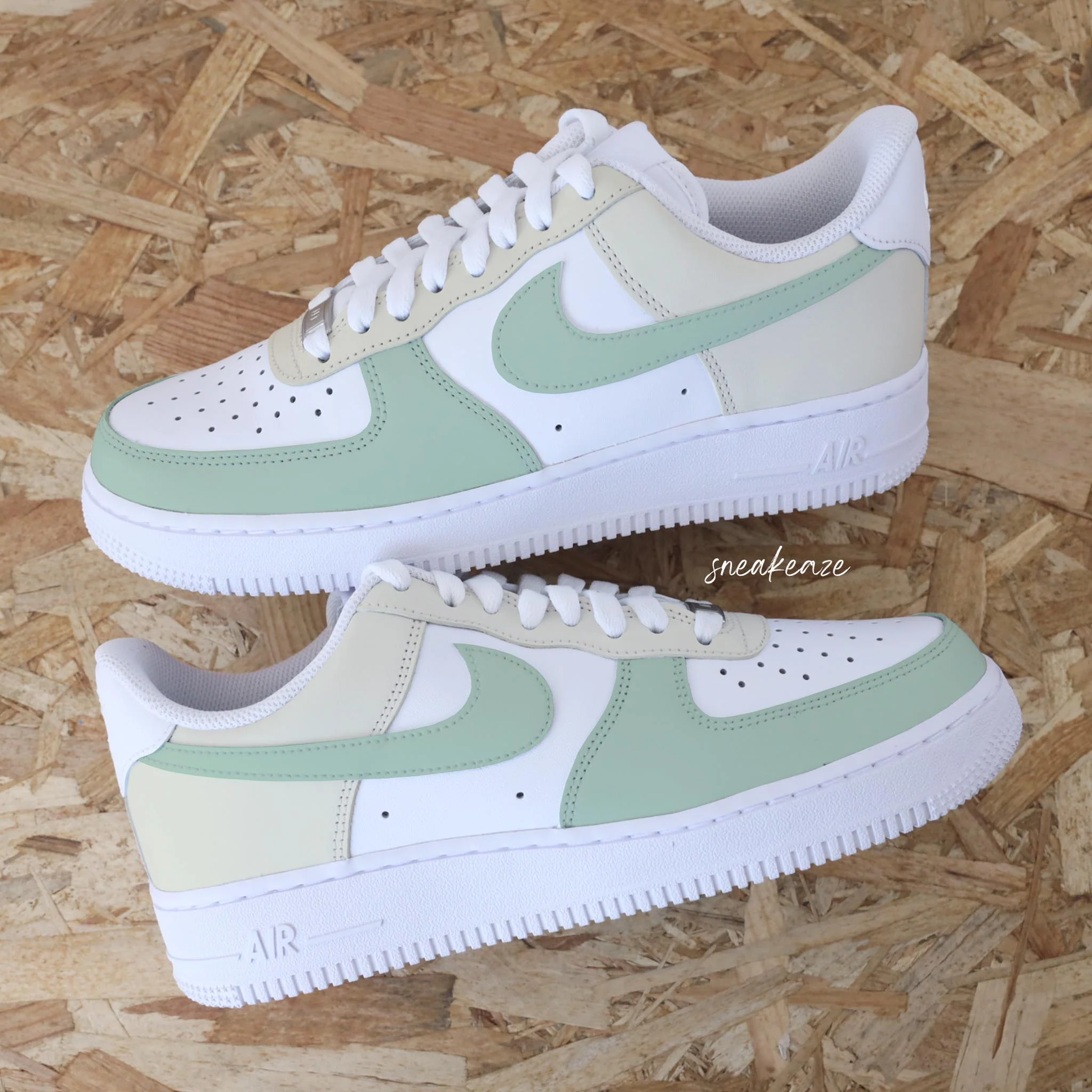 Bicolor pastel (couleur au choix) - Air Force 1 custom