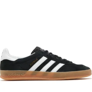 adidas Gazelle Black White Gum