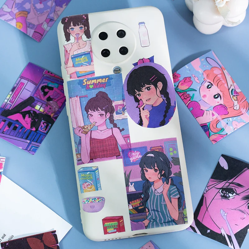 Pack de 50 Stickers Kawaii Manga - Design Japonais Adorable – Image 6