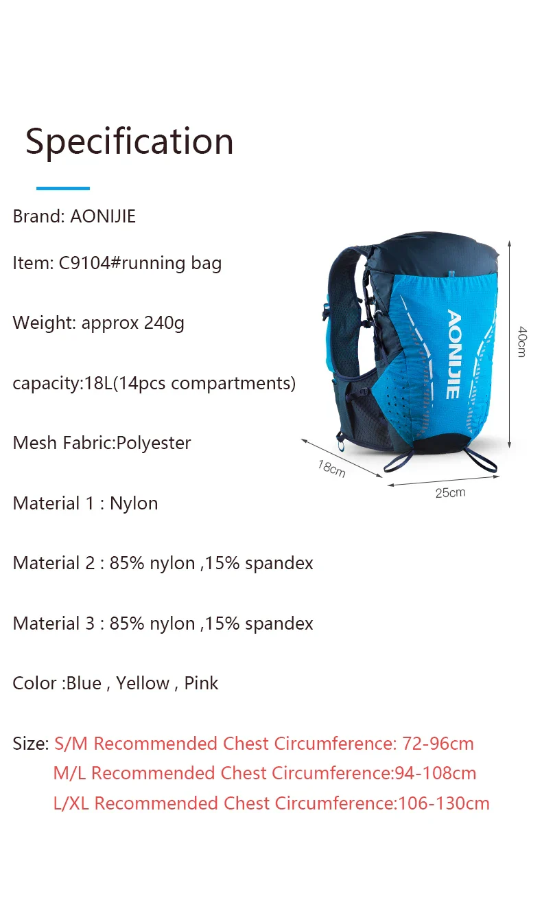 AONIJIE Outdoor Backpack – Image 5