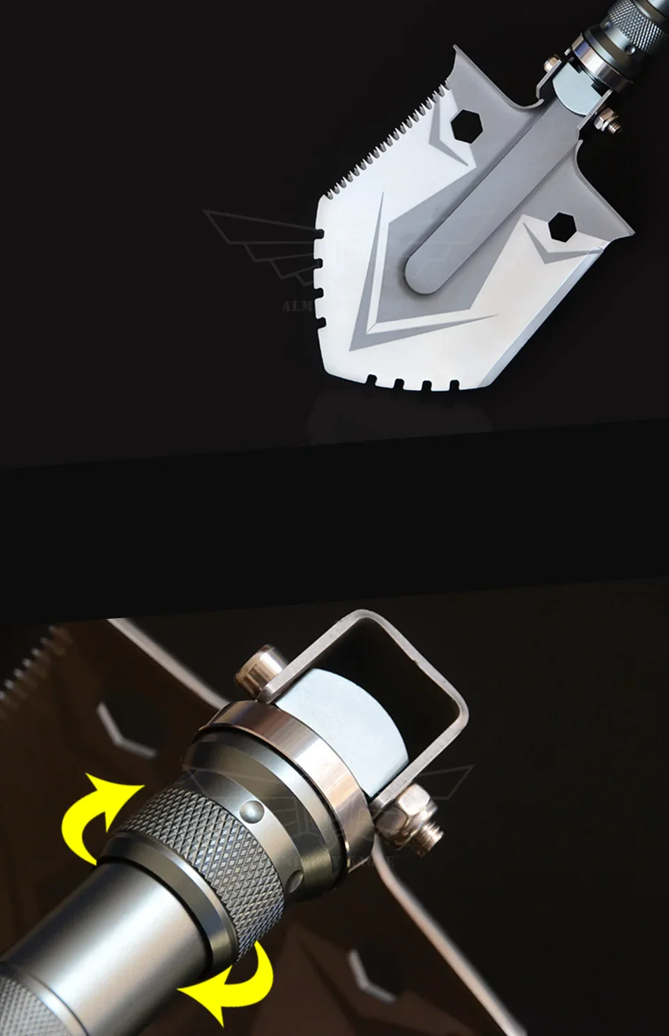 ALMIGHTY EAGLE Multi-Functional Snowmobile Shovel – Image 6