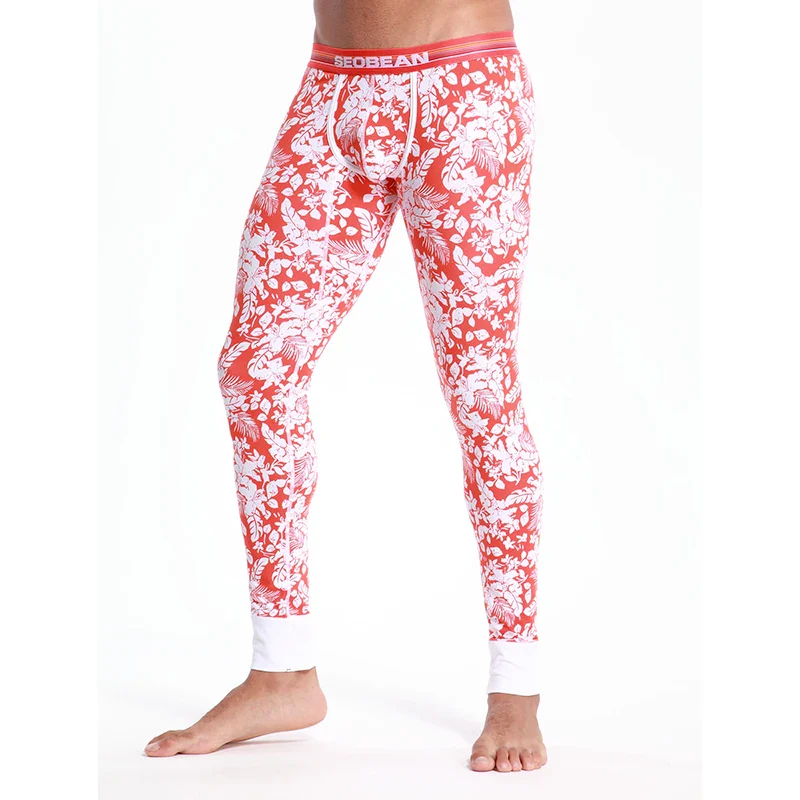SEOBEAN Cotton Stripey Thermal Underwear – Image 3