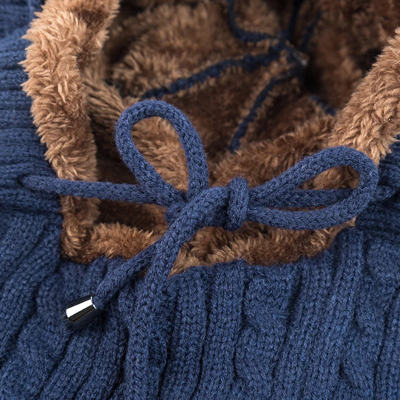 AETRUE Knitted Wool Hood – Image 7