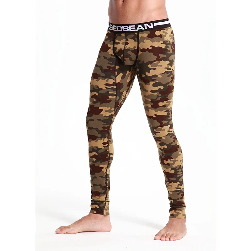 SEOBEAN Cotton Stripey Thermal Underwear – Image 2