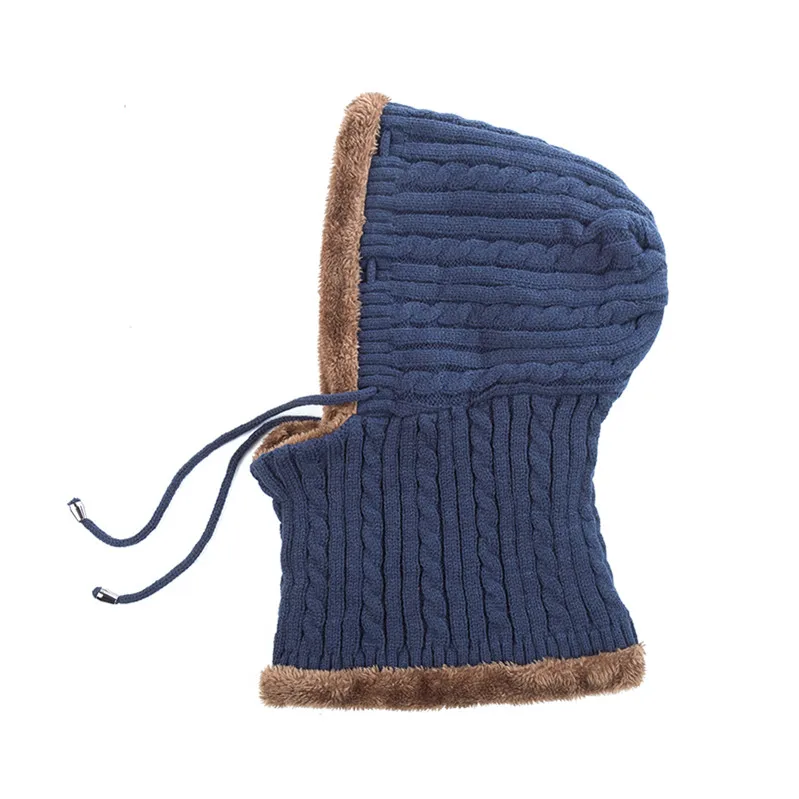 AETRUE Knitted Wool Hood