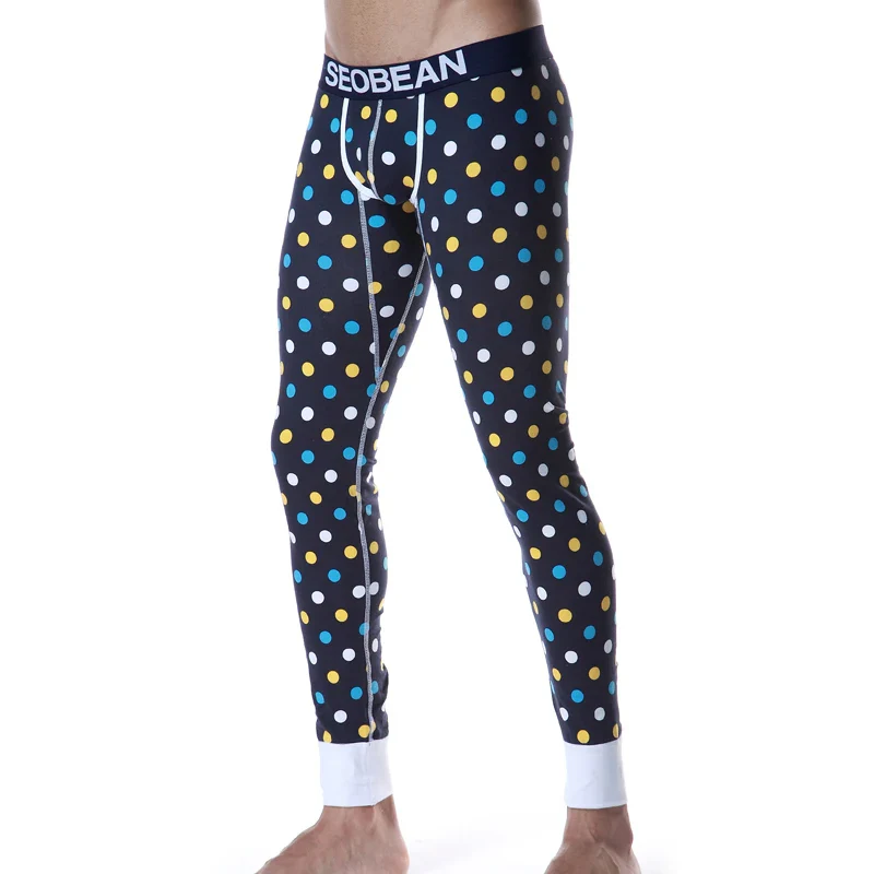 SEOBEAN Cotton Stripey Thermal Underwear – Image 5