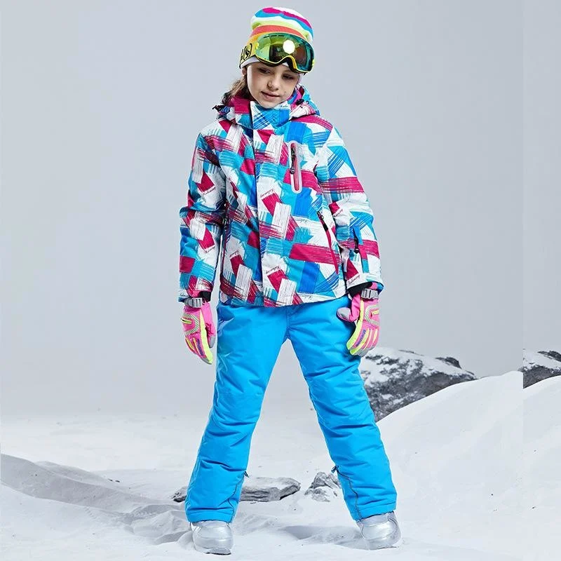 DEAR RABBIT Outdoor Windproof Ski Snowboard Suit - Kid's – Image 6