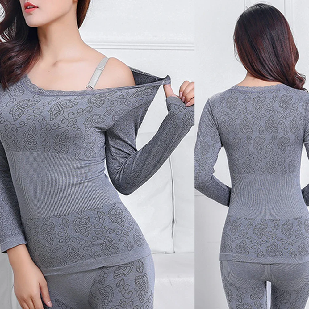 BAOUME lace Thermal Underwear Set - Women's – Image 6