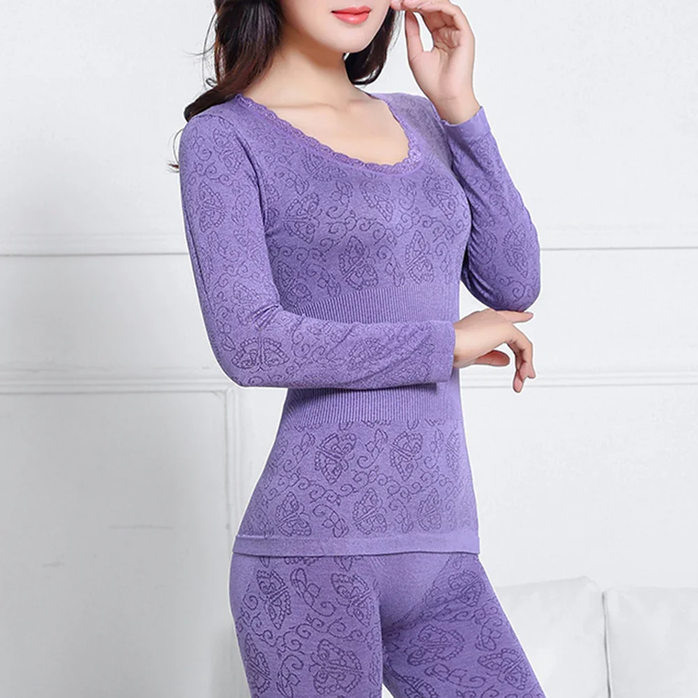 BAOUME lace Thermal Underwear Set - Women's – Image 5