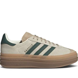 adidas Gazelle Bold Cream White Collegiate Green (W)