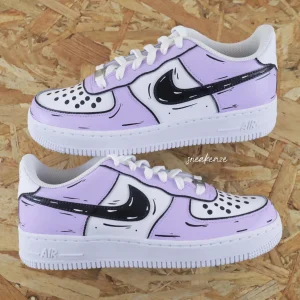 Cartoon Sketch (couleur au choix) - Air Force 1 custom