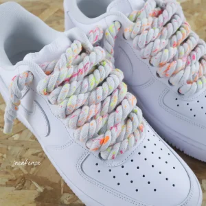 Rope Laces splash (couleur au choix) - Air Force 1 custom