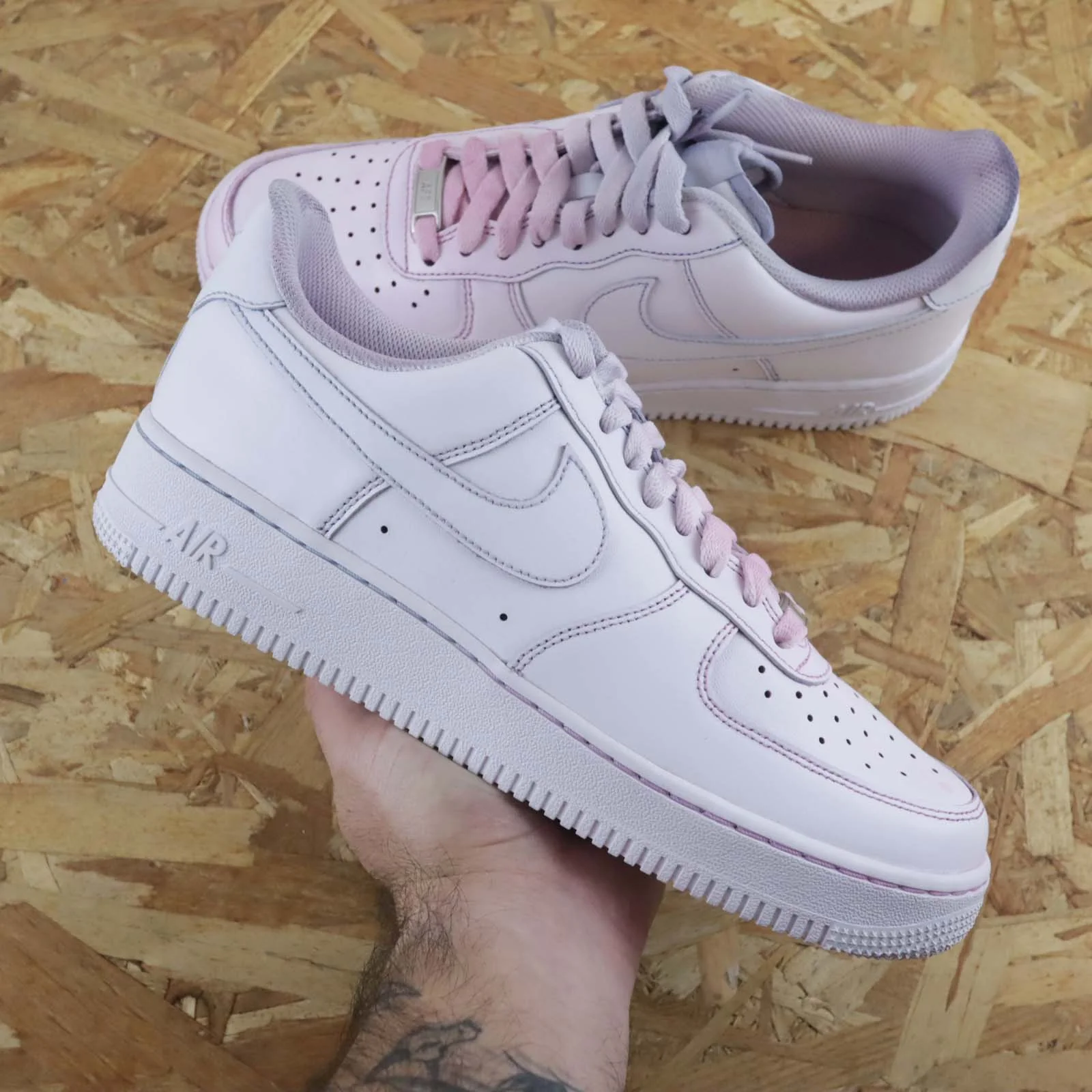 Purple Dye - Air Force 1 Custom