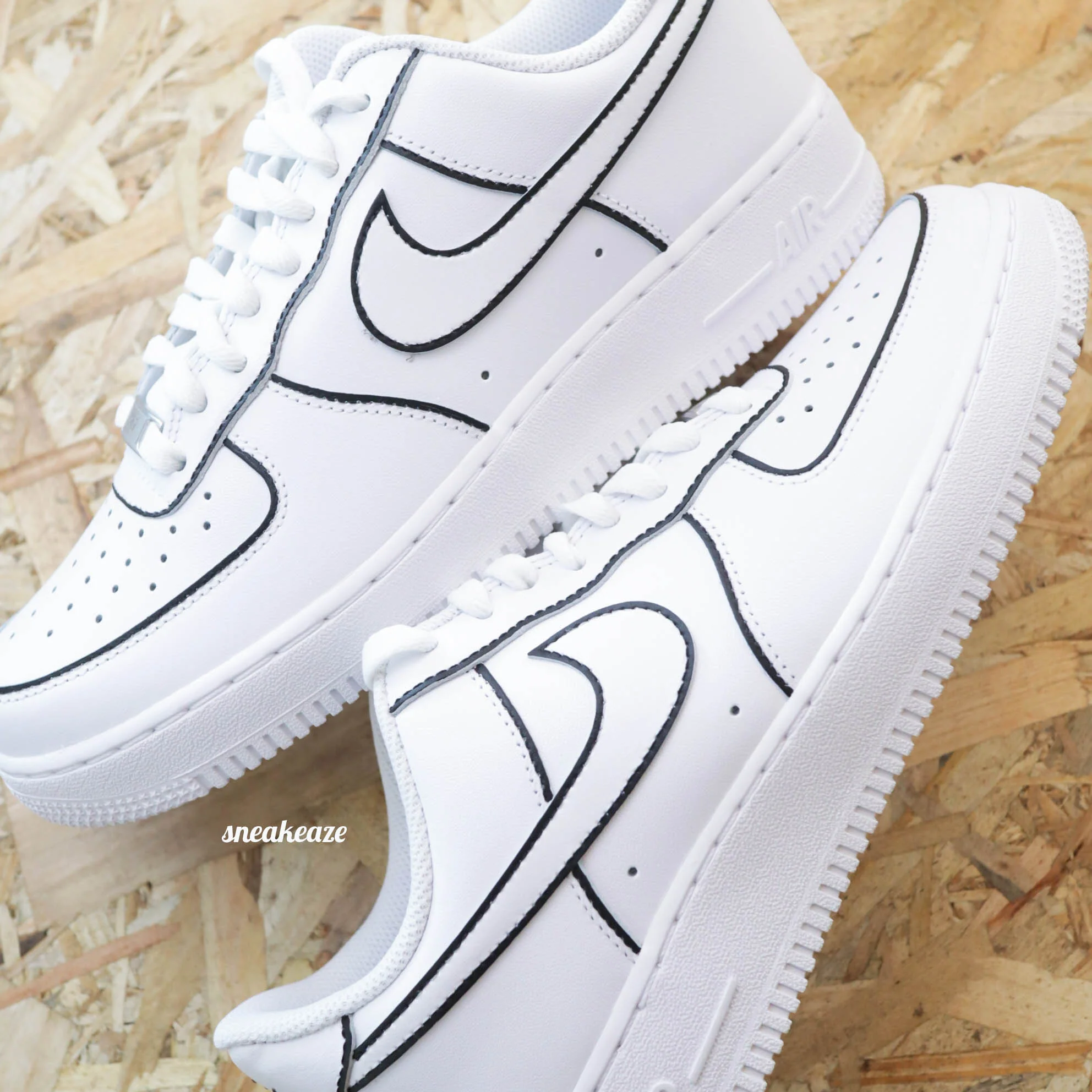 Color Lines (couleur au choix) - Air Force 1 custom – Image 3