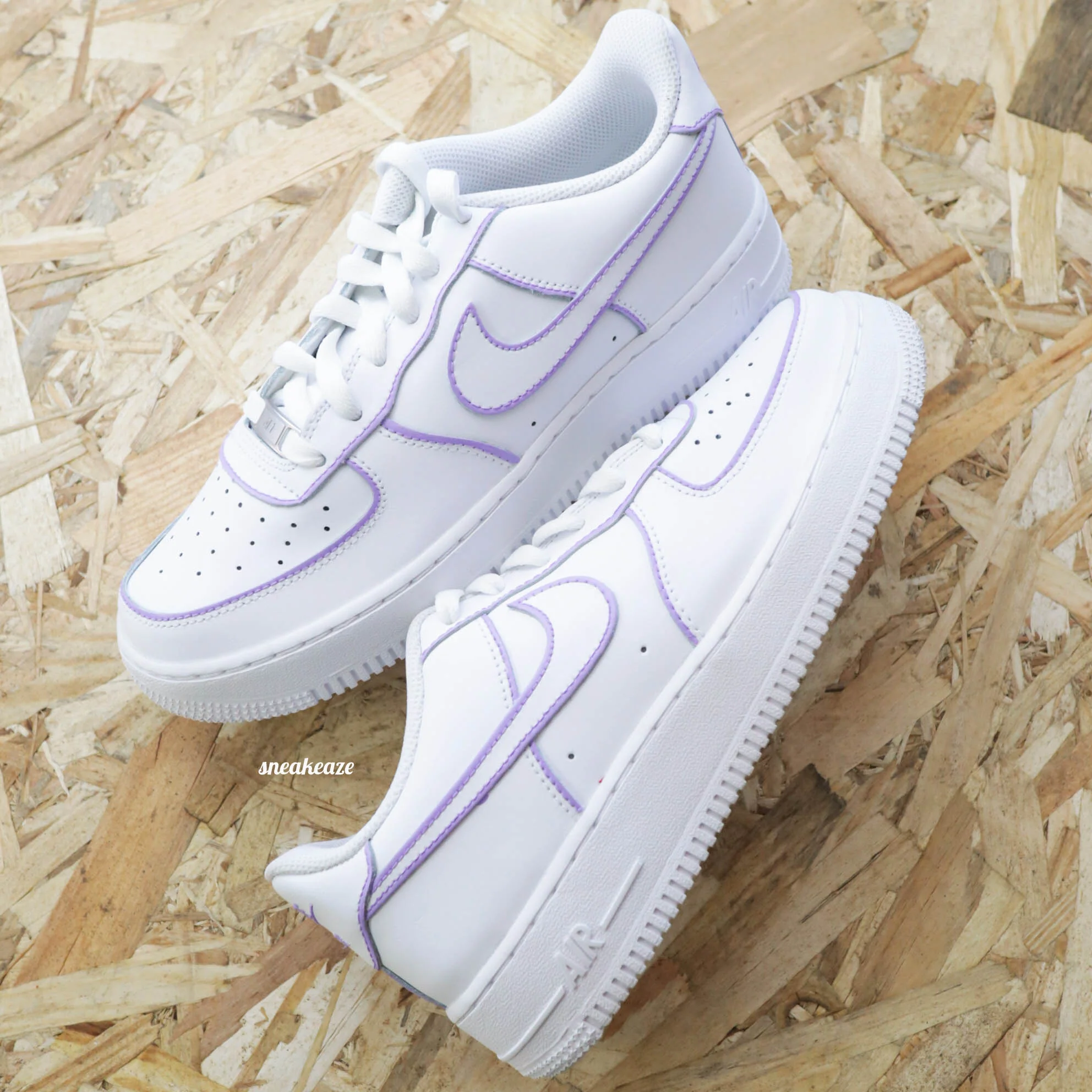 Color Lines (couleur au choix) - Air Force 1 custom – Image 7