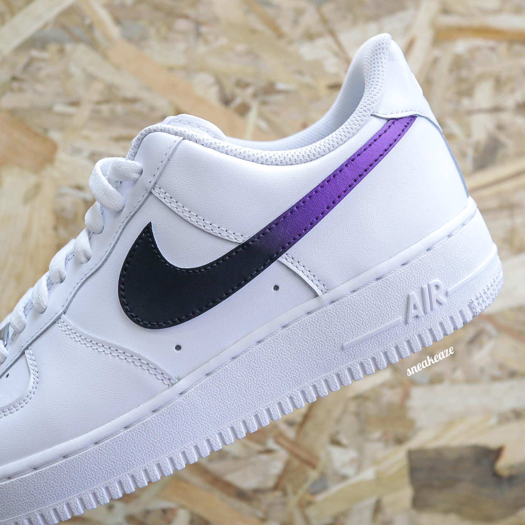 Swoosh Dégradé (couleur au choix) - Air Force 1 custom – Image 7