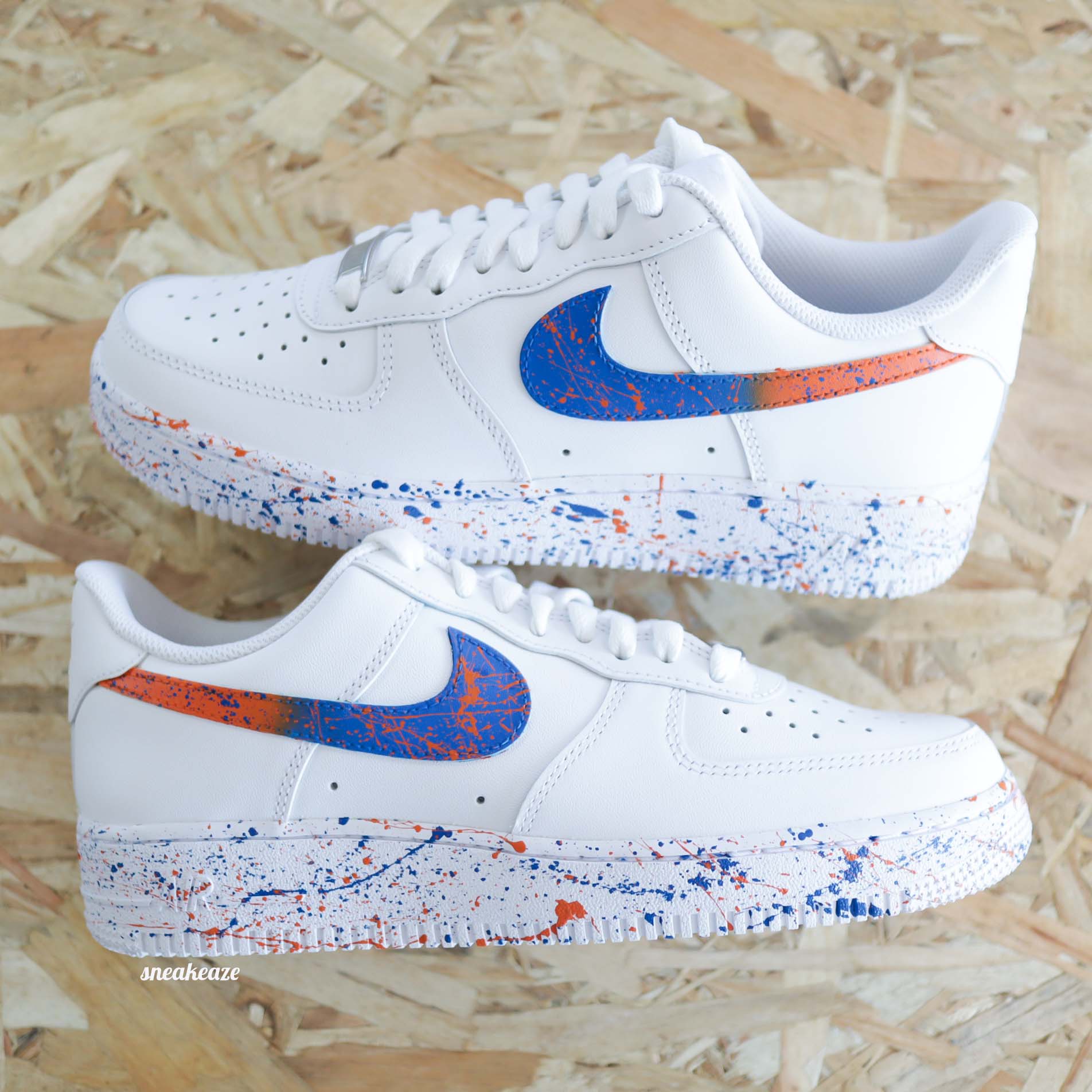 Splash Knicks - Air Force 1 custom – Image 3