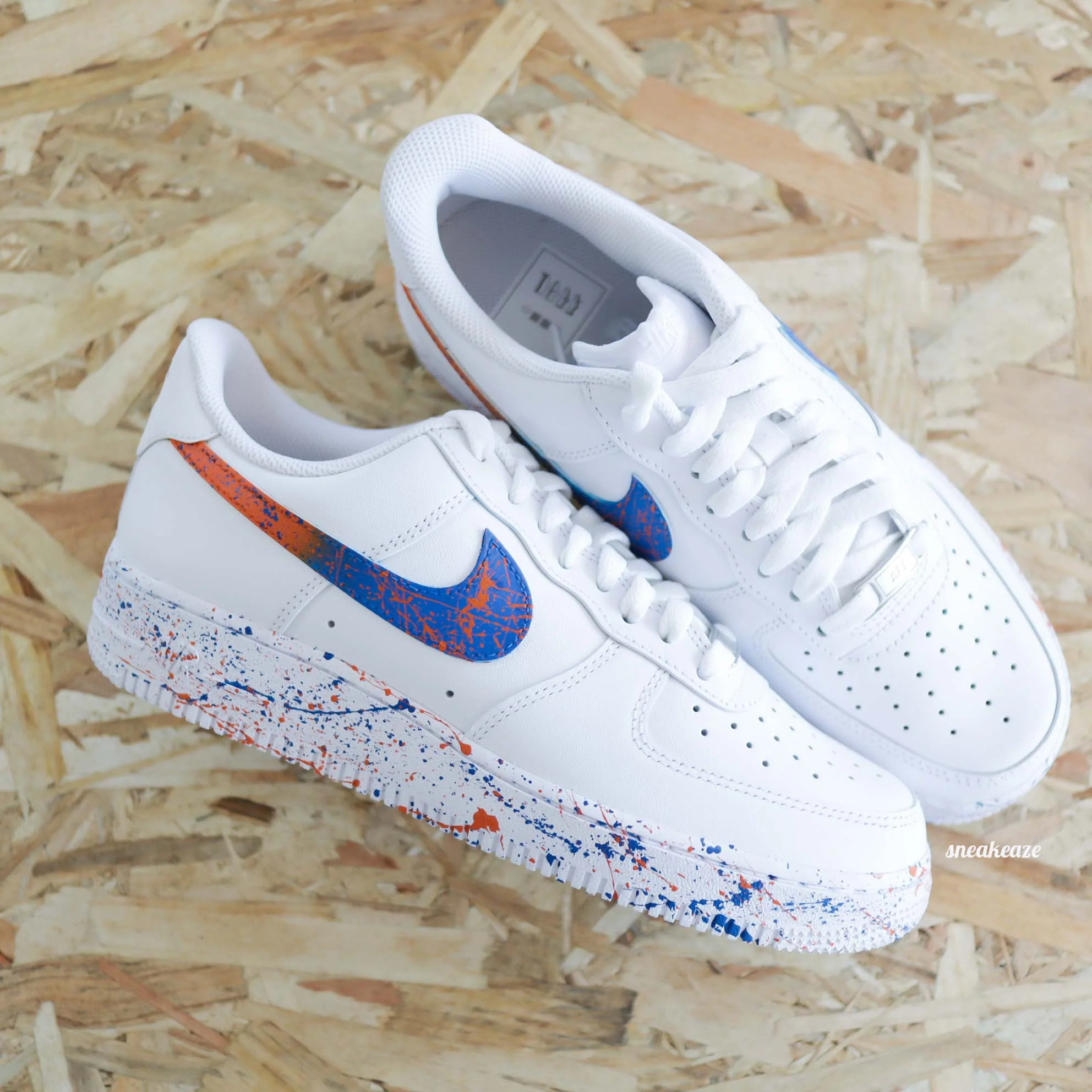 Splash Knicks - Air Force 1 custom