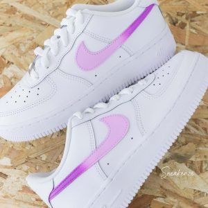 Swoosh dégradé (couleur au choix) - Air Force 1 custom enfant
