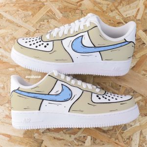 Cartoon beige (couleur au choix) - Air Force 1 custom