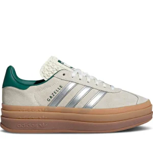 adidas Gazelle Bold Off White Collegiate Green (W)