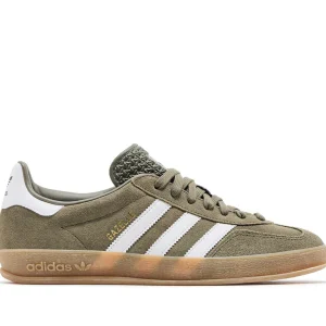 adidas Gazelle Indoor Olive Strata Cloud White Gum