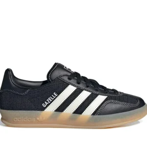 adidas Gazelle indoor Core Black Magic Beige (GS)