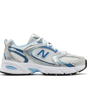 New Balance 530 Silver Metallic Heron Blue
