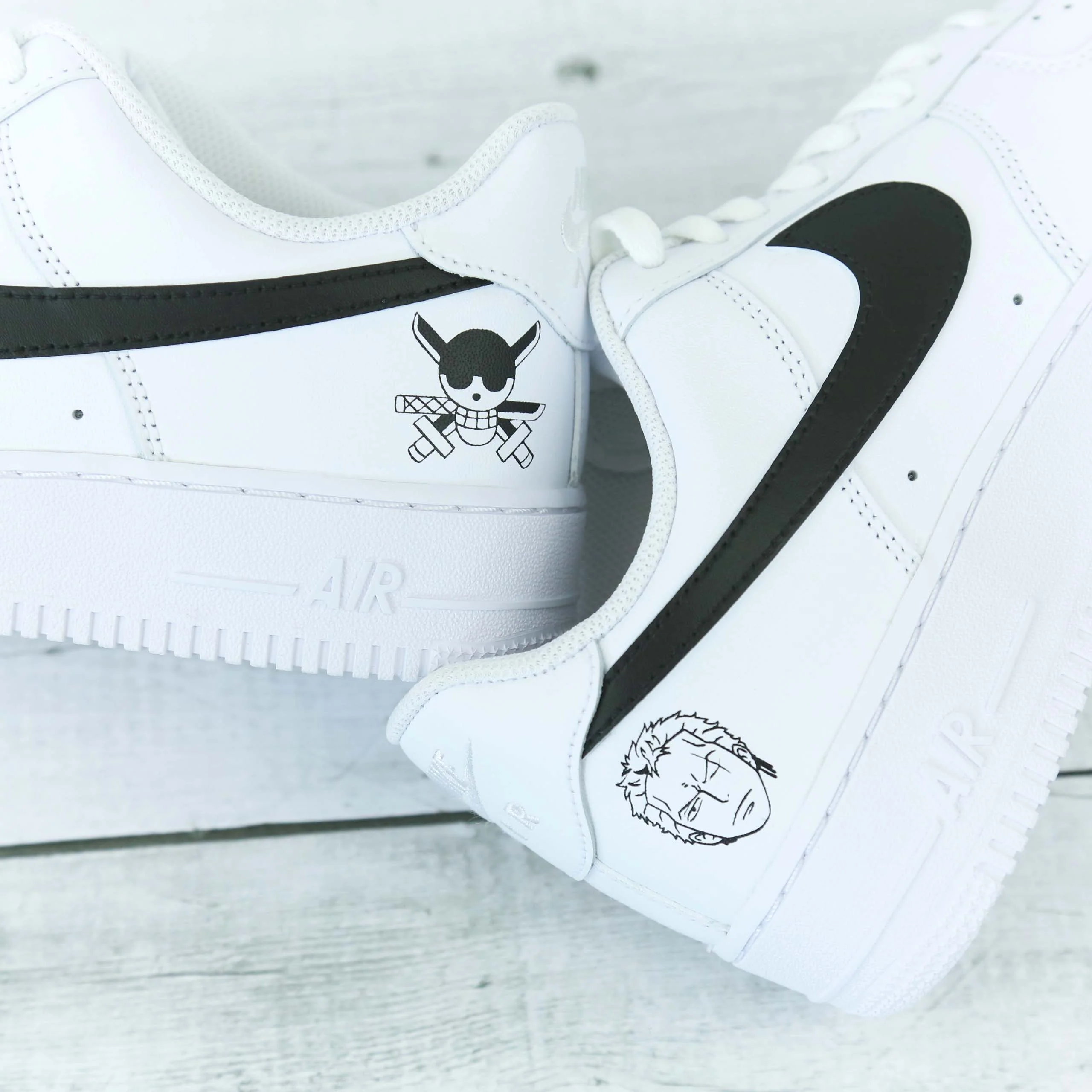 One piece (personnage au choix) - Air Force 1 custom – Image 9